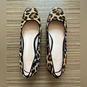 J Crew Leopard Heels